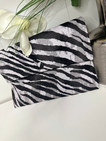 Zebra Print Clutch Collection