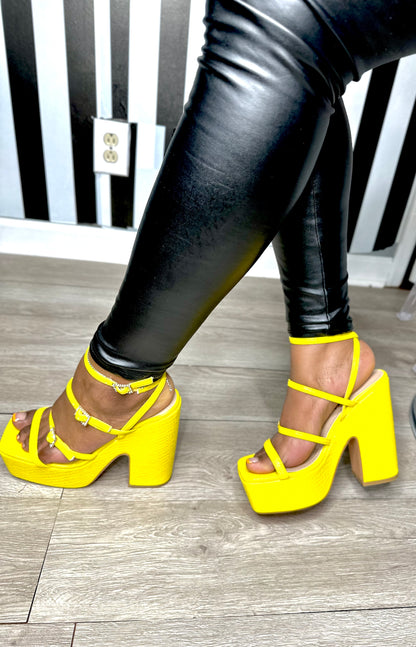 Natalie Heels (Yellow)