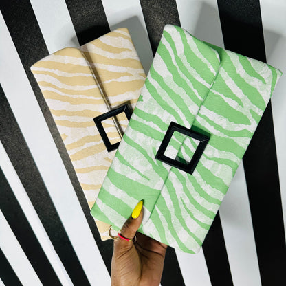 Zebra Print Clutch Collection