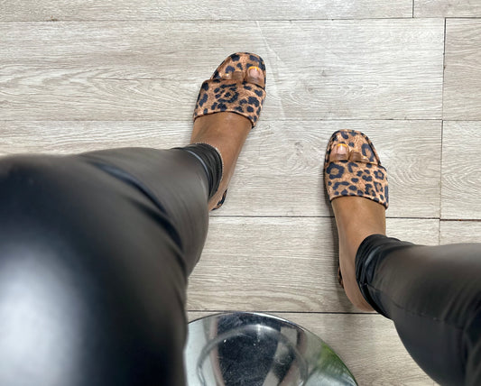 Misha Sandals (Cheetah)