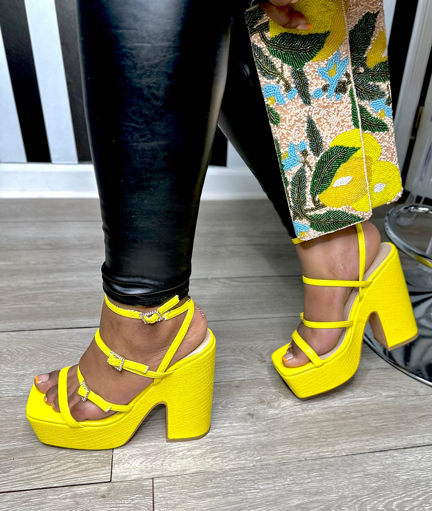 Natalie Heels (Yellow)