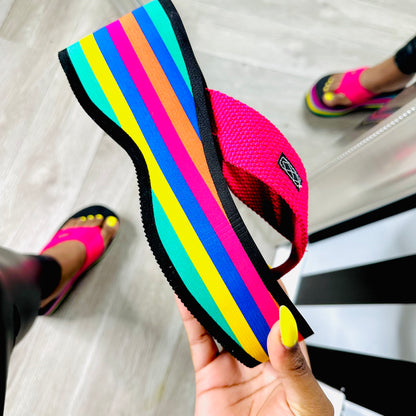 Rainbow Sandals 🌈