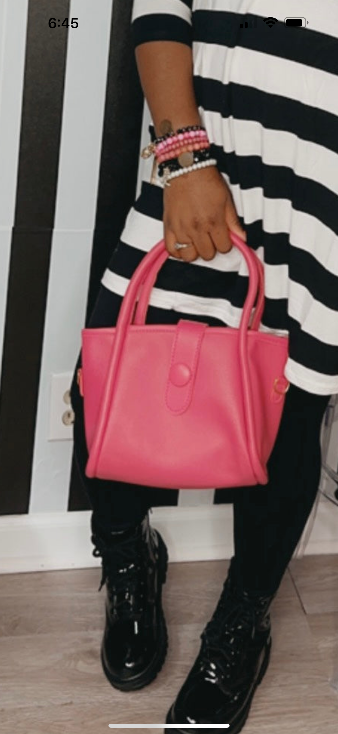Bucket Bag (Hot Pink)
